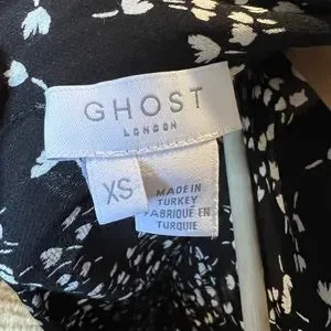 Ghost | Dresses | Ghost London Black Jenna Dress | Poshmark